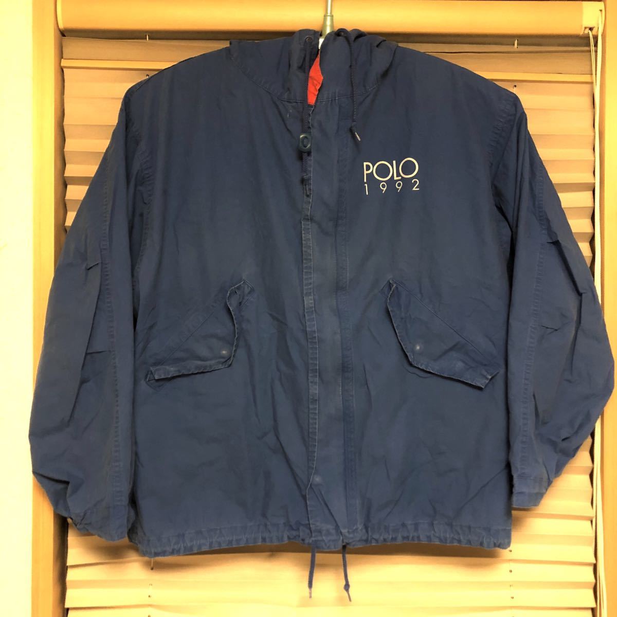 M Polo Ralph Lauren 1992 stadium jacket スタジアム ナイロン