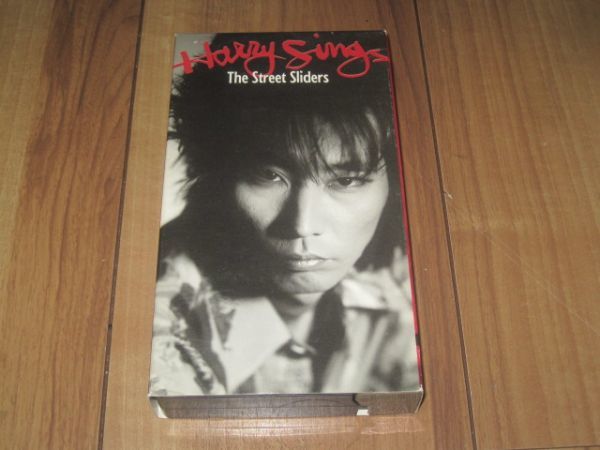 STREET SLIDERS ストリートスライダーズ HARRY'S SONG ハリーズソング VHS HARRY 村越弘明 蘭丸 土屋公平 JAMES 市川洋二 鈴木将雄 ZUZU_画像1