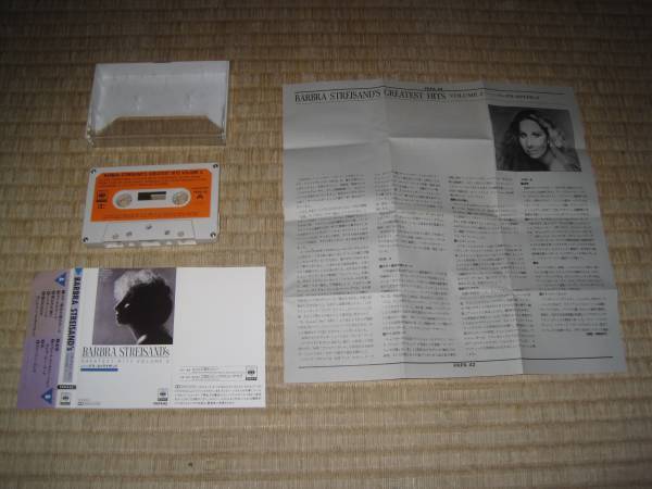 バーブラ・ストライザンド グレイテスト・ヒッツ Vol.2 Barbra Streisand's GREATEST HITS VOLUME 2 国内 カセット カセットテープ 通販_画像2