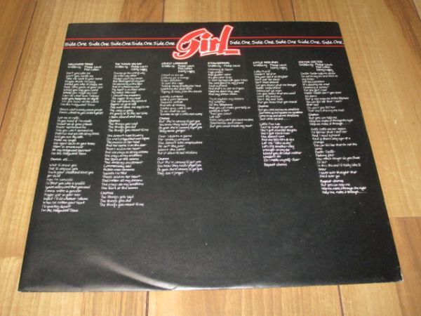 GIRL ガール SHEER GREED シアー・グリード 英 LP JET LP 224 フィリップ・ルイス L.A.ガンズ フィル・コリン デフ・レパード