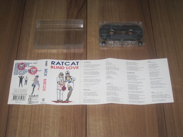 RATCATlato кошка BLIND LOVE. кассета кассетная лента 