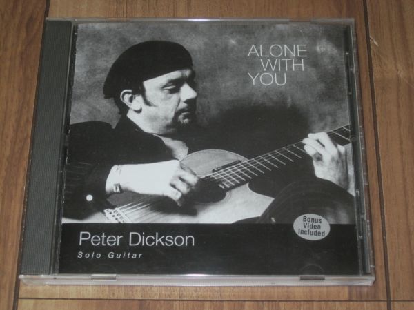 PETER DICKSON SOLO GUITAR ALONE 早割クーポン 輸入盤 最新情報 CD WITH YOU