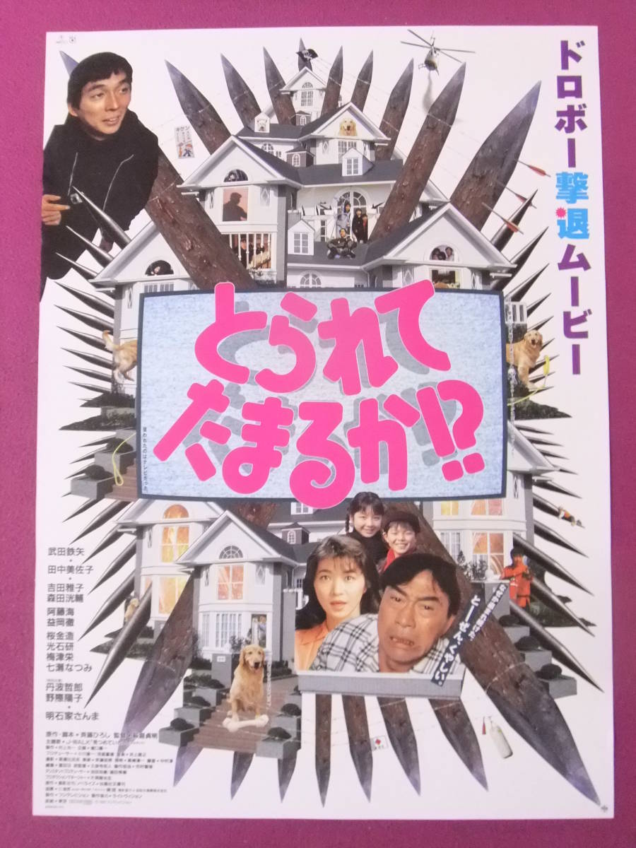ヤフオク P73 邦画ポスター とられてたまるか 武 ヤフオク P73 邦画ポスター とられてたまるか 武