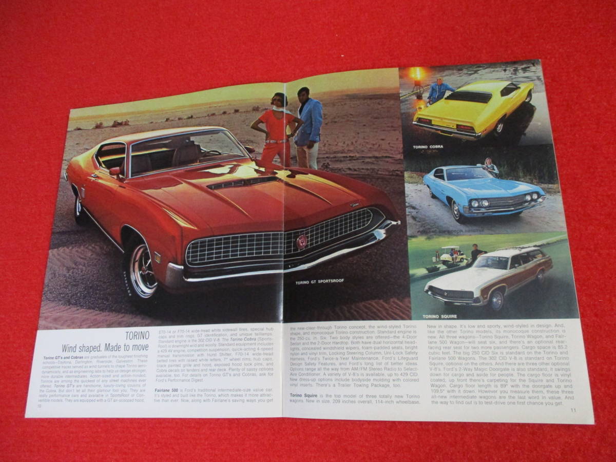 〇 FORD BUYER´S DIGEST 1970 昭和45 カタログ 〇の画像2