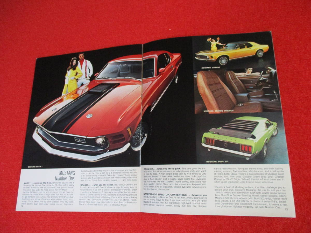 〇 FORD BUYER´S DIGEST 1970 昭和45 カタログ 〇の画像3