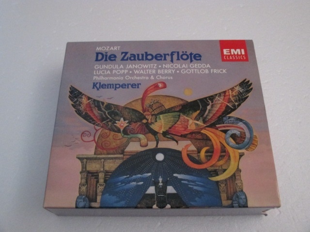 CD MOZART Die Zauberflote Klemperer (2CD)_画像1