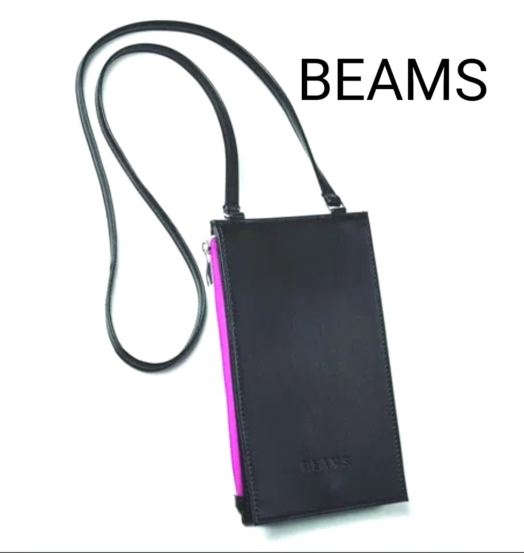BEAMS 特製　軽量薄型ポシェット　(未使用)　ビームス