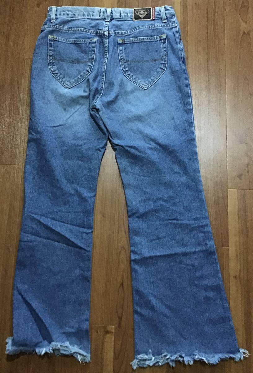 USA輸入★ROXY JEAN ジーンズ 9サイズ(ウェスト78cm)★ブーツカット ロキシー サーフ系_画像5