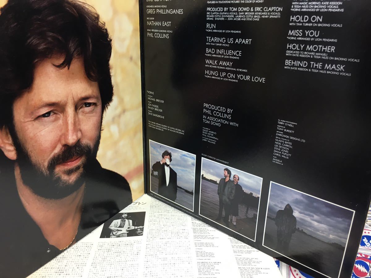 Eric Clapton★中古LP国内盤「エリック・クラプトン～オーガスト」_画像3