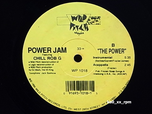 ★☆Power Jam Feat. Chill Rob G「The Power」☆★_画像3