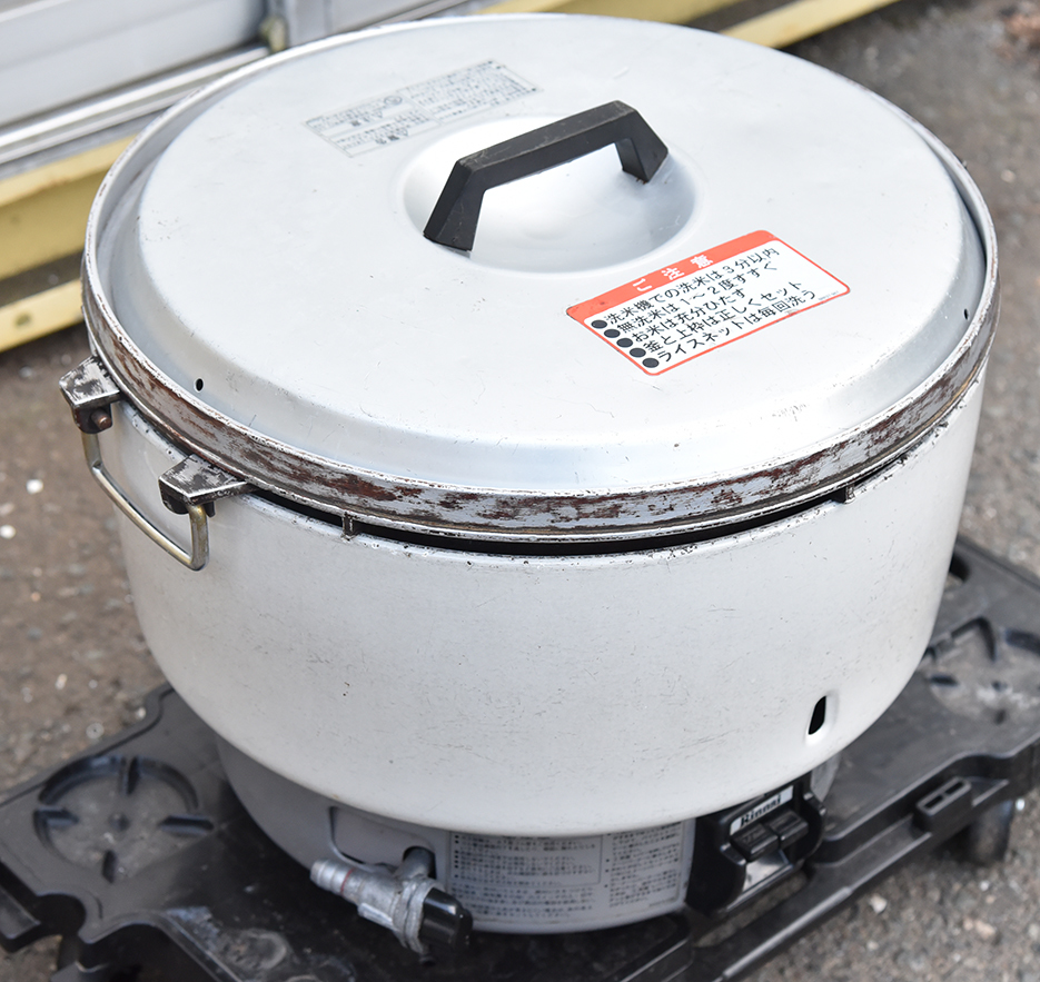 リンナイ ガス炊飯器 5升/10L 都市ガス(12A/13A) RR-50S1_画像2
