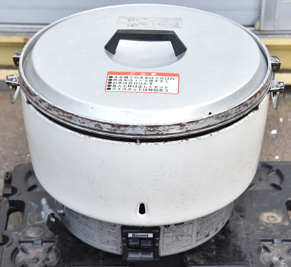 リンナイ ガス炊飯器 5升/10L 都市ガス(12A/13A) RR-50S1_画像3