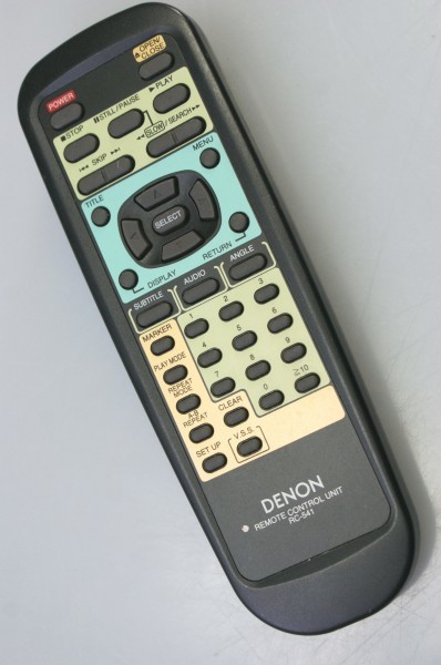 (( free shipping )) *DENON Denon DVD player DVD-2500 for remote control RC-541 * operation OK*