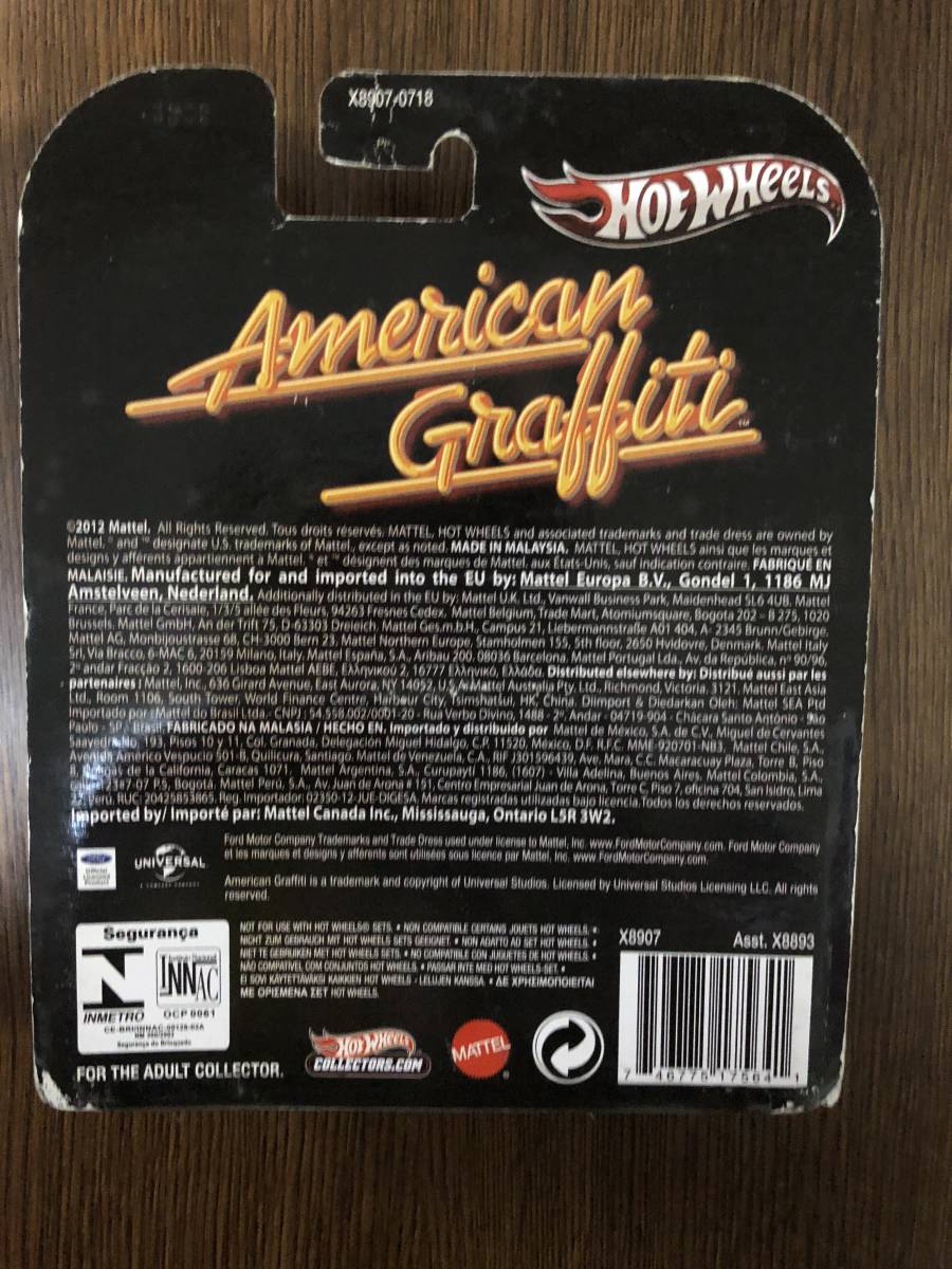 Hot Wheels American Graffiti '32 FORD アメリカン・グラフィティー アメグラ_画像2