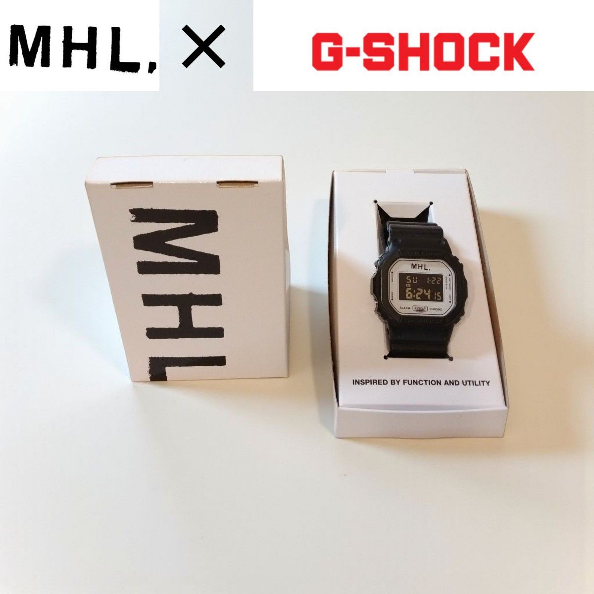 G-SHOCK MHL. デジタル腕時計 ブラック 24時間以内発送】MHL × G-SHOCK デジタル腕時計 ブラック CASIO