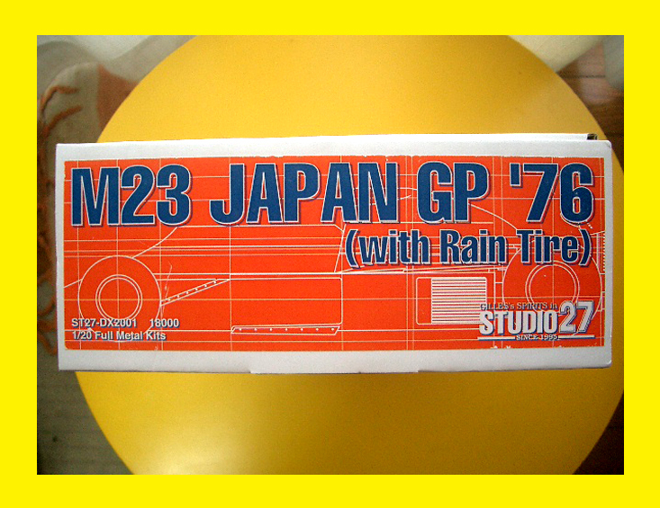 素敵でユニークな ■即決 1/20 メタル製フルディテールキット GP) (JAPAN M23 マクラーレン スタジオ27 フォーミュラ
