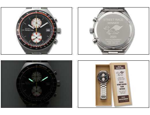 即決 世田谷ベース オフィシャル 正式装備品 S.E.A.F. スピードタイマー SEIKO クロノグラフ 腕時計 ロードストローラー 所ジョージ