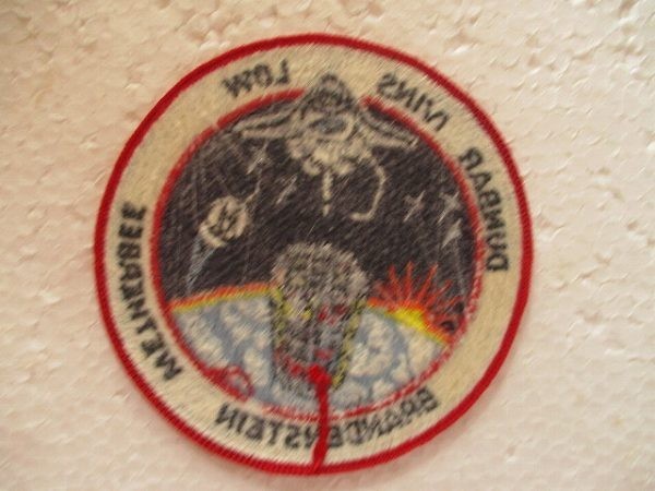 ダニエル・ブランデンスタイン アメリカ 宇宙飛行士 クルーパッチ NASA ワッペン/パッチ 刺繍 スペースシャトル USA カスタム 古着 465_画像7