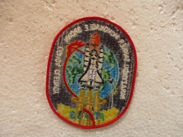 アメリカ 地球 ロゴ アトラス 3 ロケット 宇宙 NASA ナサ ロケット ワッペン/パッチ クルーパッチ 宇宙 スペースシャトル 古着 ② 465_画像8