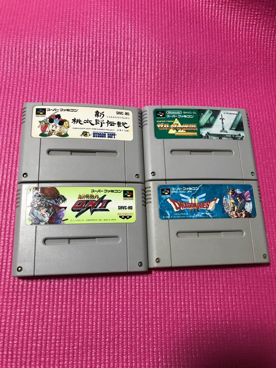 スーパーファミコン ソフト　4本セット