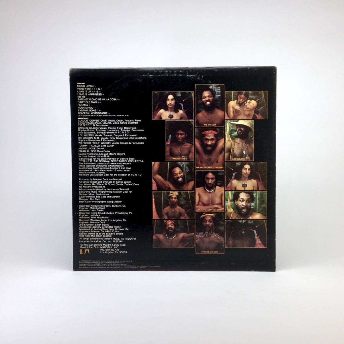 [LP] '75米Orig / Mandrill / Beast From The East / ジャケット良好 / KENDUN刻印 / United Artists / UA-LA577-G / Soul / Funk / Latin_画像2