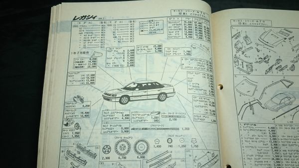 [A.G.P.M. auto guide parts manual 92 year parts list supplement version Vol.6] March / Legacy / Rex / Alto / Jimny / Cappuccino other 