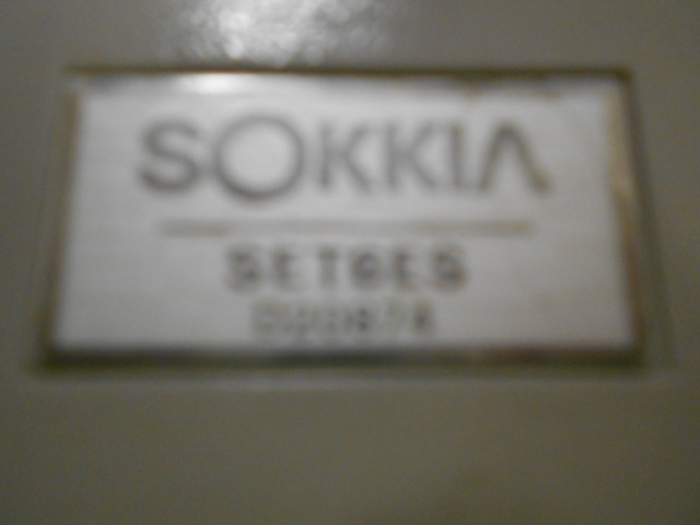 200913測量☆SOKKIA☆ソキアトータルステーション(光波)SET6ES 200913測量☆SOKKIA☆ソキアトータルステーション(光波)SET6ES
