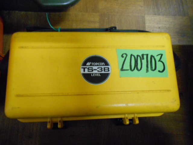 200703測量☆TOPCON ☆トプコン チルチングレベルTS-3B