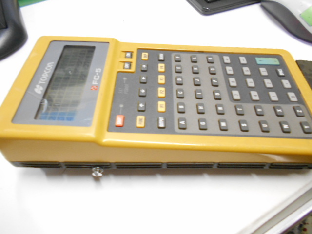 200935測量TOPCON☆トプコン電子野帳データコレクタFC-5 200935測量TOPCON☆トプコン電子野帳データコレクタFC-5