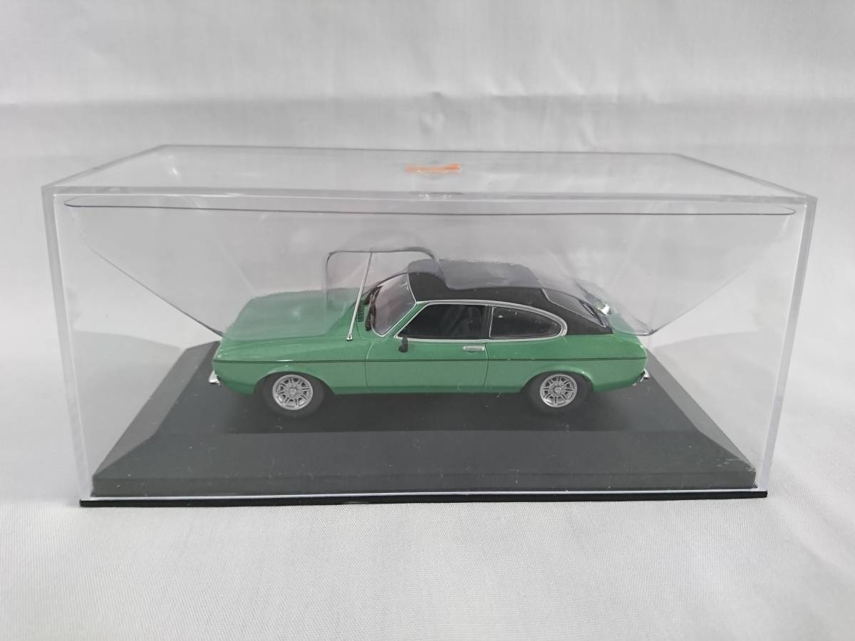 MINICHAMPS Ford Capri Ⅱ 1974 Green metallic フォード ミニチャンプス 1/43_画像3