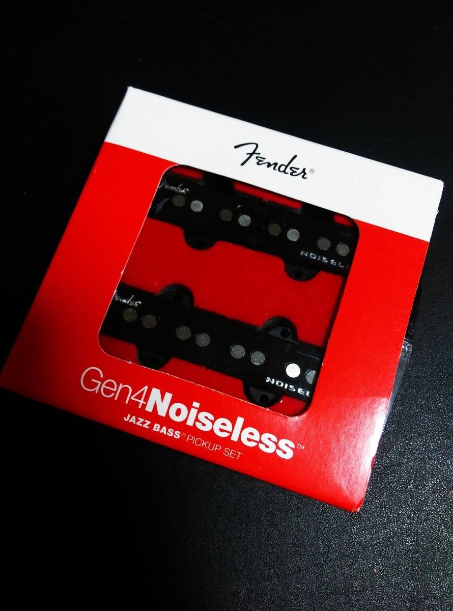 Fender フェンダー ノイズレスピックアップ Gen4 Noiseless Pickup SET 0992262000 JAZZ BASS_画像1