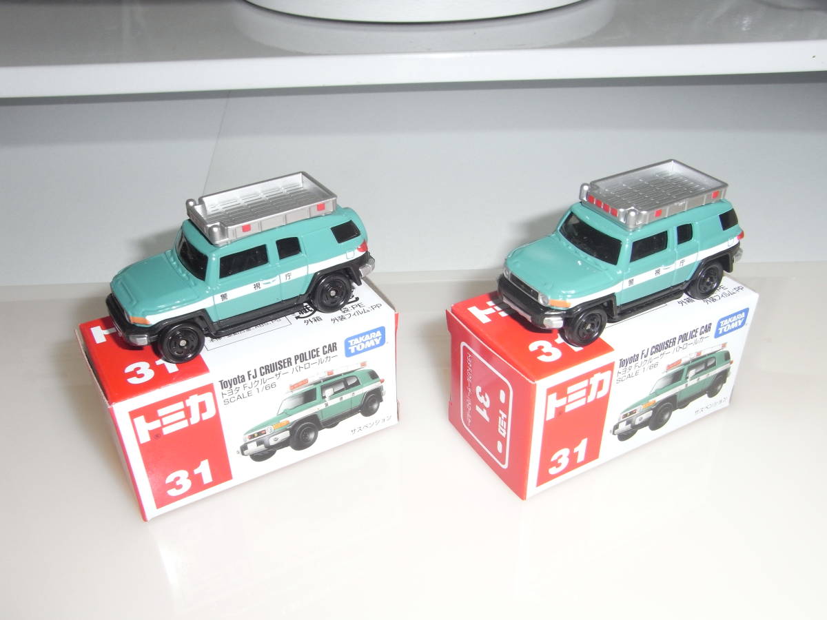 限定販売】 トミカ 赤箱 31 トヨタ FJクルーザー パトロールカー zppsu