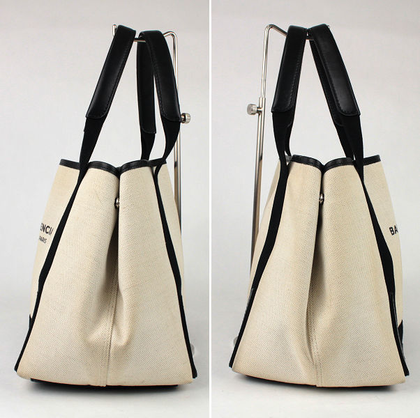 正規品販売! BALENCIAGA バレンシアガ ネイビー カバ S トートバッグ