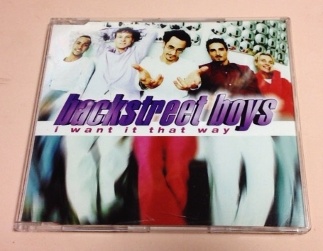 Backstreet Boys(バックストリートボーイズ) 「I Want It That Way」 UK & EU盤_画像1