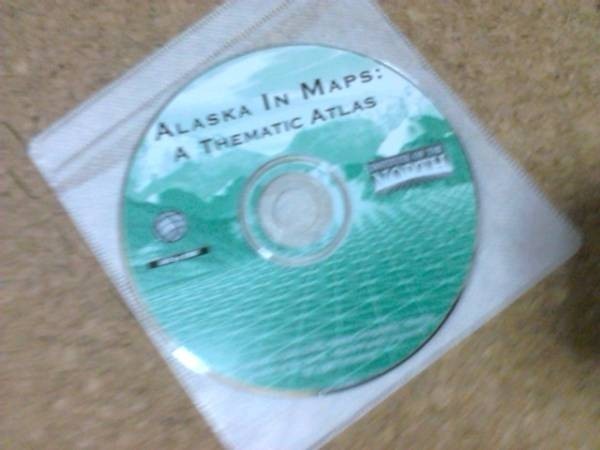 [PC][ sending 100 jpy ~] ALASKA IN MAPS A THEMATIC ATLAS disk only 