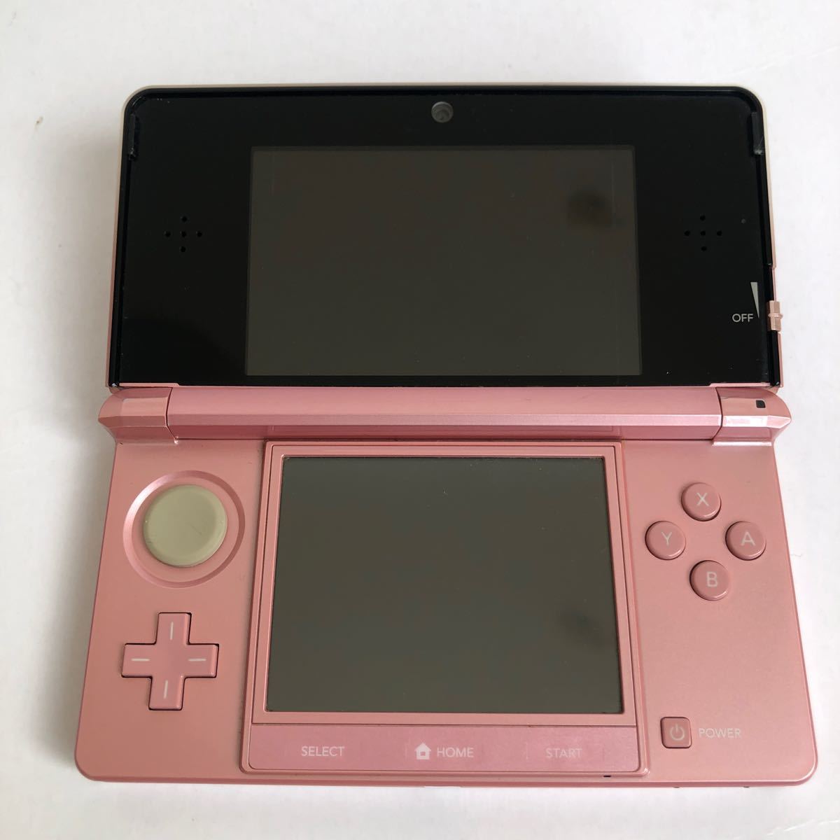 任天堂 ニンテンドー3DS ピンク 本体 メモリーカード ゲーム起動確認済