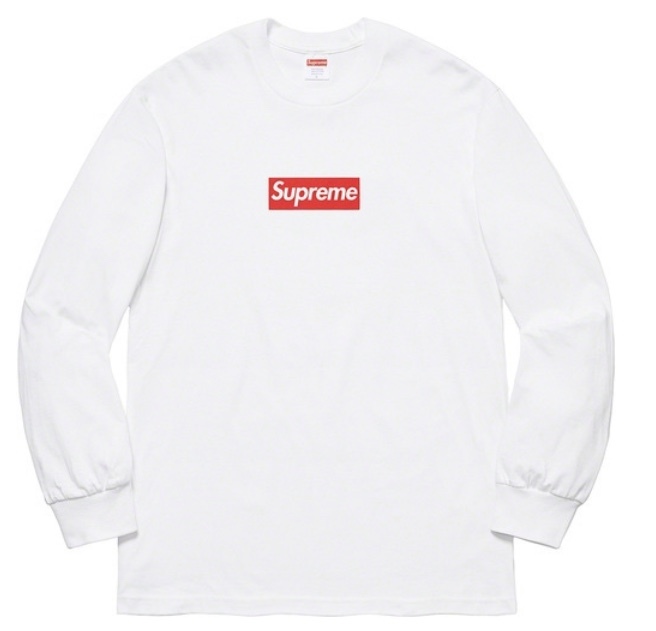 新品 国内 Lサイズ Supreme Box Logo 70％OFFアウトレット L S シュプリーム WHITE 熱販売 Tシャツ ロンT Tee ボックスロゴ ホワイト