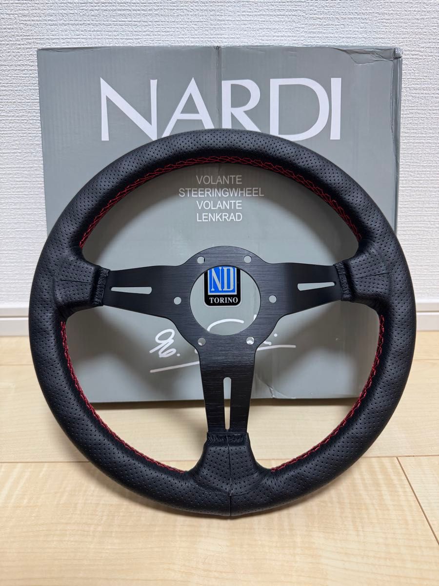 ナルディ NARDI パンチングレザーステアリング 13インチ ナルディ NARDI パンチングレザー ステアリング 13インチ｜Yahoo