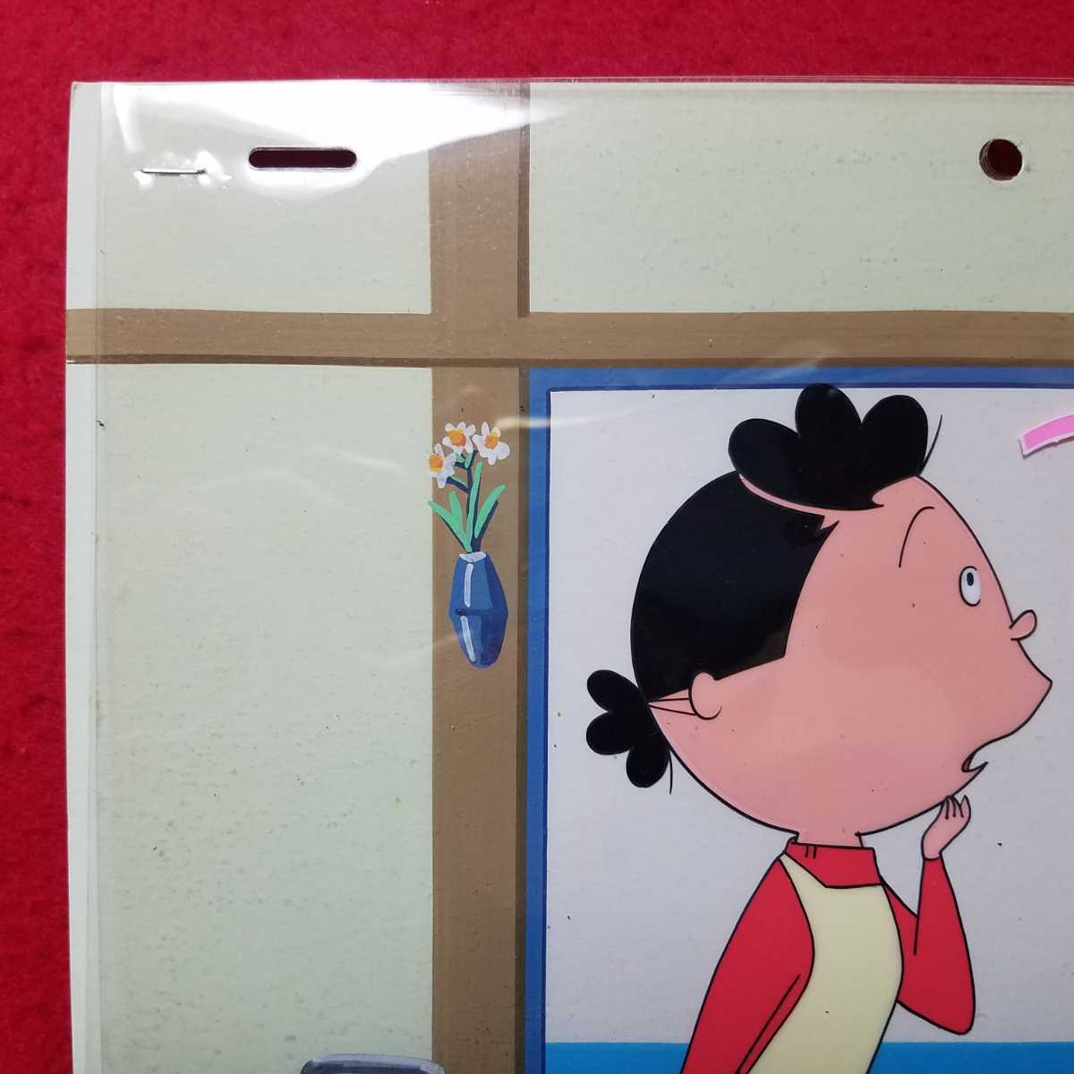 □サザエさん□セル画□長谷川町子□アニメ□カツオ、ワカメ□ □サザエさん□セル画□長谷川町子□アニメ□カツオ、ワカメ□