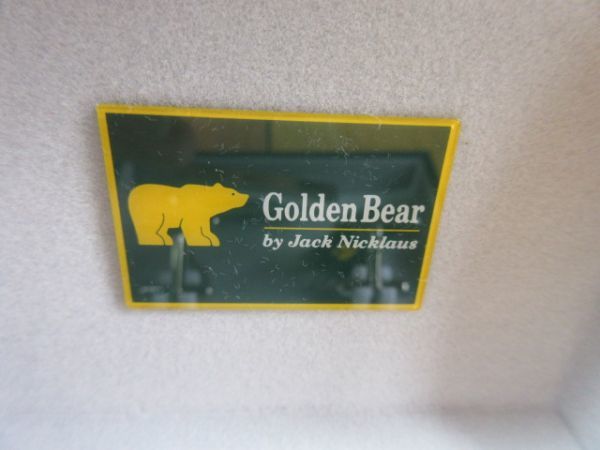 未使用 ケース入り ネクタイピンとカフスのセット ジャックニクラス(ニクラウス) ゴールデンベアー Golden Bear シルバーメッキ 日本製_画像8