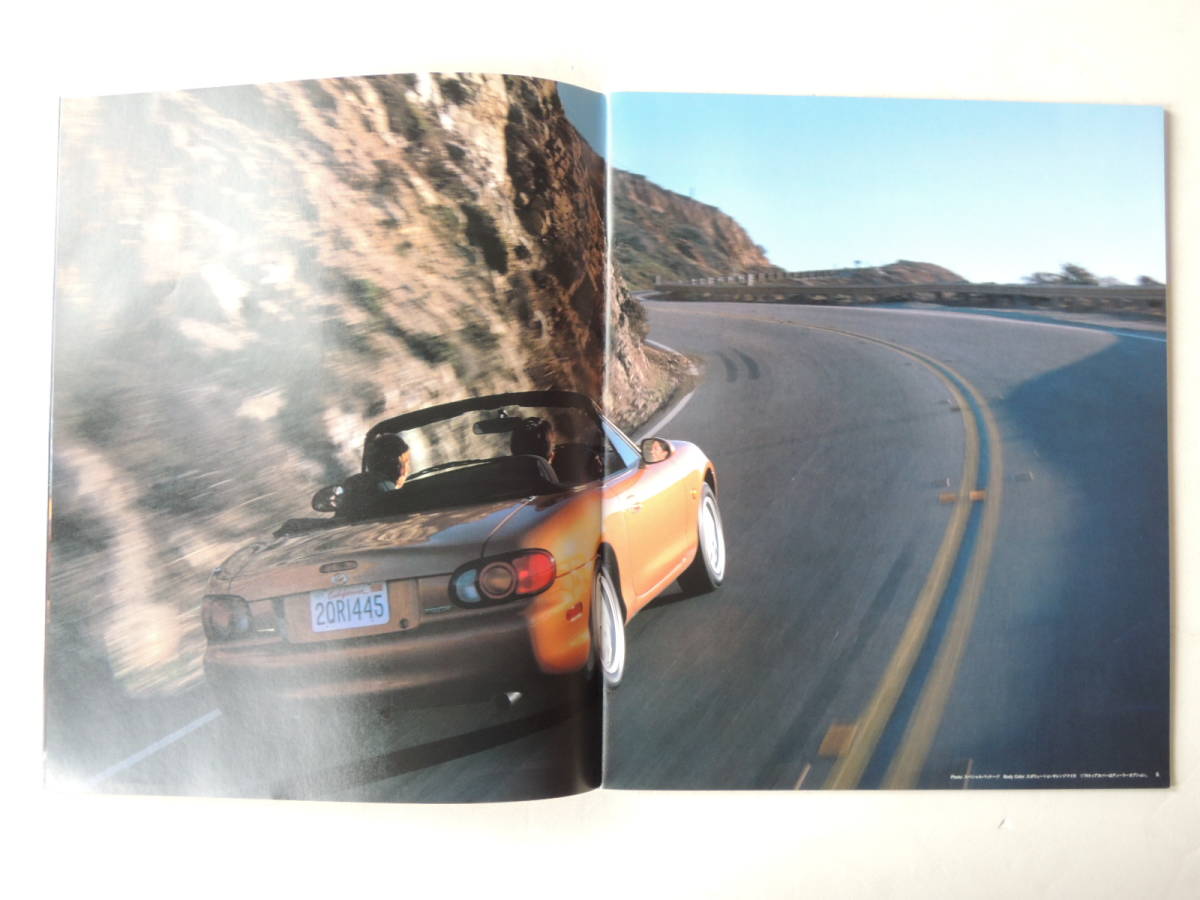 [ catalog only ] Roadster 2 generation NB series previous term 1998 year thickness .34P Mazda catalog 