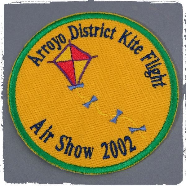 CL20 Arroyo District Kite Flight Air Show 2003 ワッペン パッチ ロゴ エンブレム 輸入雑貨 凧_画像1