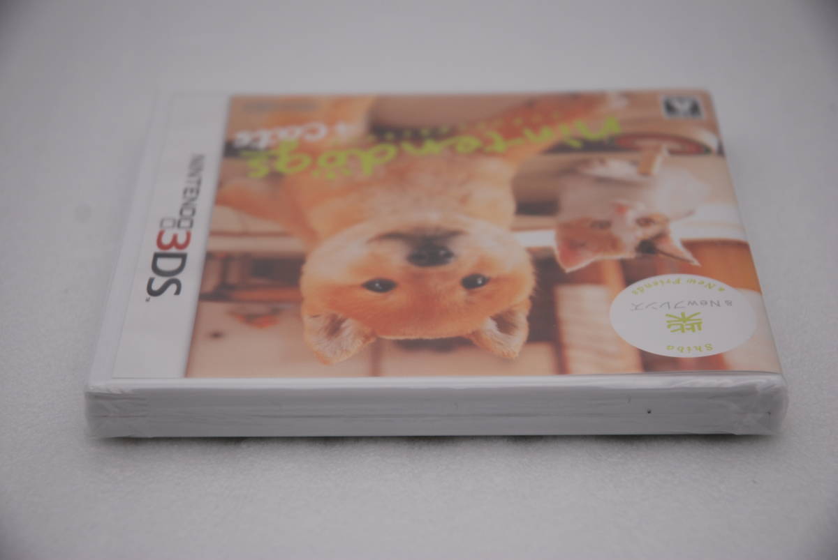 【新品】Nintendo 3DS「nintendogs +cats」検索：ニンテンドッグス＋キャッツ ダックス 柴犬 パグ マルチーズ ミニピン ビーグル 未開封_画像6