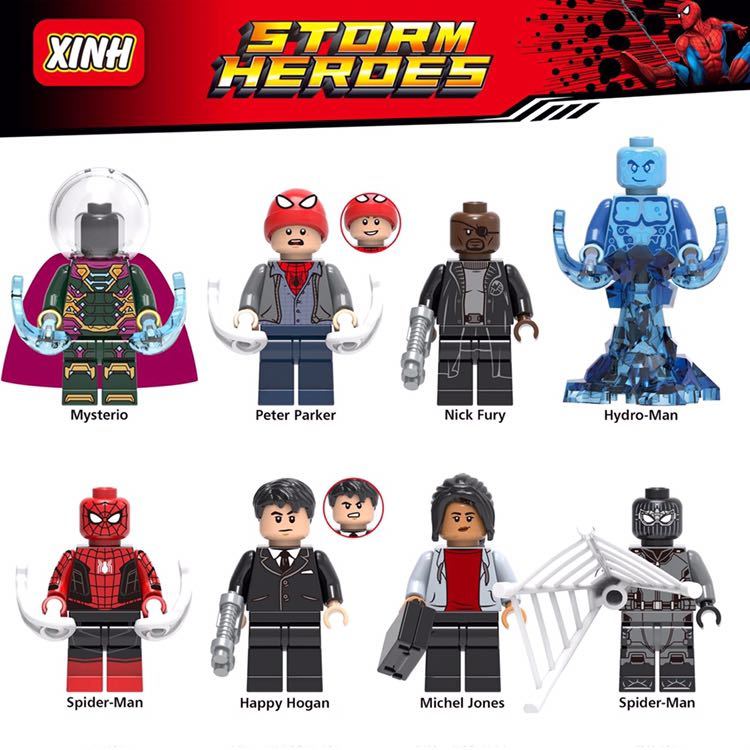 マーベル　アベンジャーズ　8体 セットミニフィグ LEGO 互換 ミニフィギュア_画像1