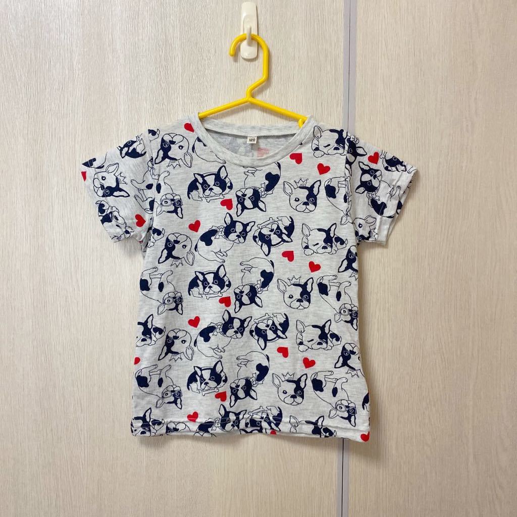 Paypayフリマ 美品 西松屋 Tシャツ 1 犬 フレンチブルドック 半袖 Paypayフリマ 美品 西松屋 Tシャツ 1 犬 フレンチブルドック 半袖