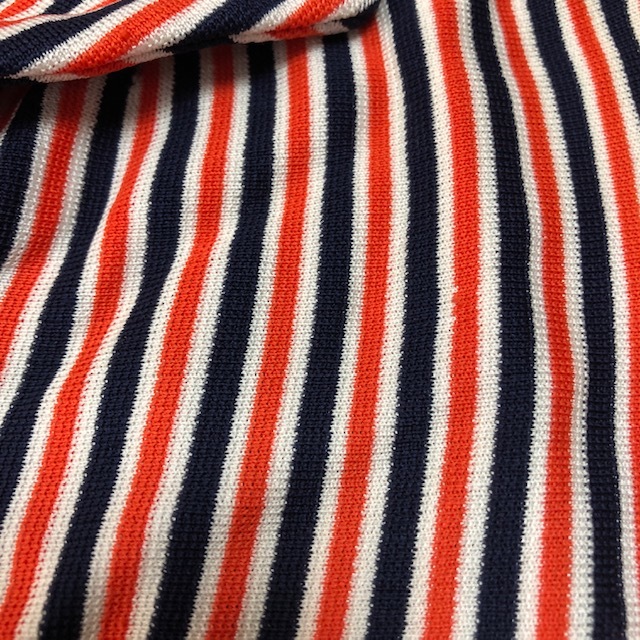 ヨーロッパ古着 ヴィンテージ 60s~70s ストライプニットジャケット-