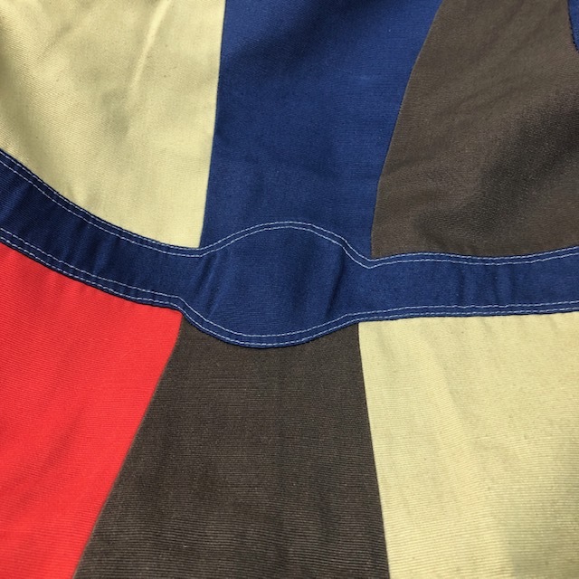 米買付 60s~70s マルチカラー 切り替え アトリエコート ワークコート