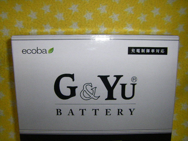 G＆Yuバッテリー　エコバ　ecobaシリーズ　４４Ｂ１９Ｒ （　28B19R 34B19R 36B19R 38B19R 40B19R 42B19R 　パワーアップ、同サイズ品　）_こちらに変わります（イメージ画像）