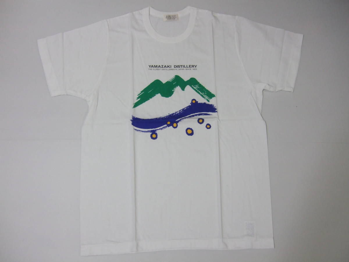 山崎蒸溜所　オリジナル　Tシャツ:山崎　SUNTORY YAMAZAKI DISTILLERY　サントリー　ウイスキー　未使用_画像1