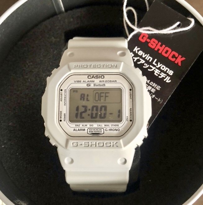 G-SHOCK GB-5600 B 限定 KEVIN LYONS コラボ Bluetooth スピード 5600 5610 GB5600 スケート 好きに も_画像2